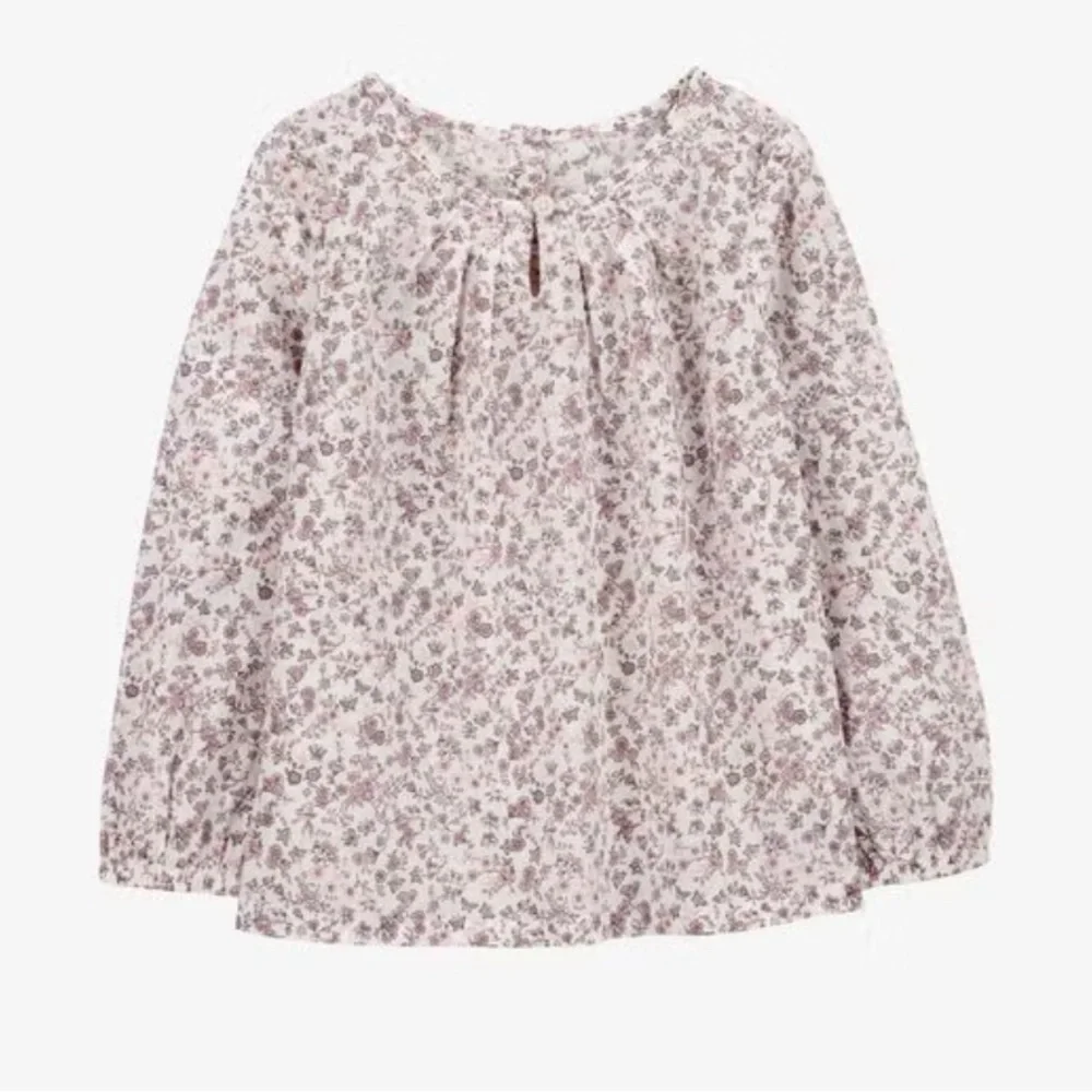 Oshkosh Toddler Butterfly Floral Print Long-Sleeve Top | 2T